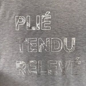 H&M Twist Back Ballet Yoga Top